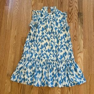 Pinch brand, size M, blue and white dress